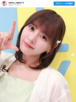 齊藤なぎさの番組オフショット　※「齊藤なぎさ」インスタグラム