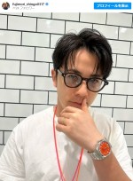 藤森慎吾、イケメンショットが話題に　※「藤森慎吾」インスタグラム