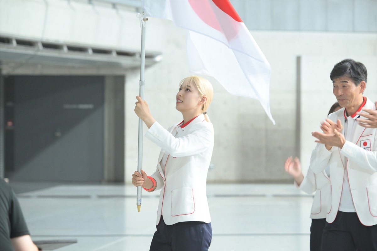 「パリ五輪 壮行会」、TEAM JAPAN旗手・江村美咲が意気込み語る　スキマスイッチも登場