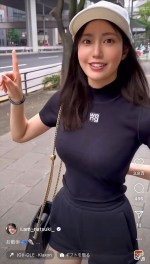 【動画】阿部なつき、ほぼ“すっぴん”、タイトTシャツ＆ショーパン動画に「綺麗すぎる」