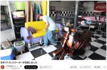 中尾明慶、カスタムスクーターのサンプル車両に驚き ※「中尾明慶」YouTube