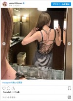 木下優樹菜さん、大人っぽいワンピース姿披露 ※「木下優樹菜さん」インスタグラム