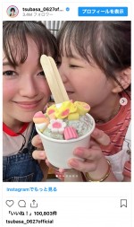 （写真左から）佐藤栞里、本田翼　※「本田翼」インスタグラム