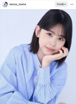 梶原叶渚、新しい宣材写真を公開　※「梶原叶渚」インスタグラム