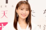 菅井友香、『チェイサーゲームW2 美しき天女たち』記者会見に登場