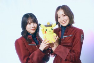 櫻坂46 松田里奈＆森田ひかる　『アニポケ』新EDは“挑戦”の1曲に！　最初は緊張するも「すごく楽しい！」に変化