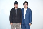 映画『満ち足りた家族』ジャパンプレミアに登壇した（左から）ホ・ジノ監督、チャン・ドンゴン