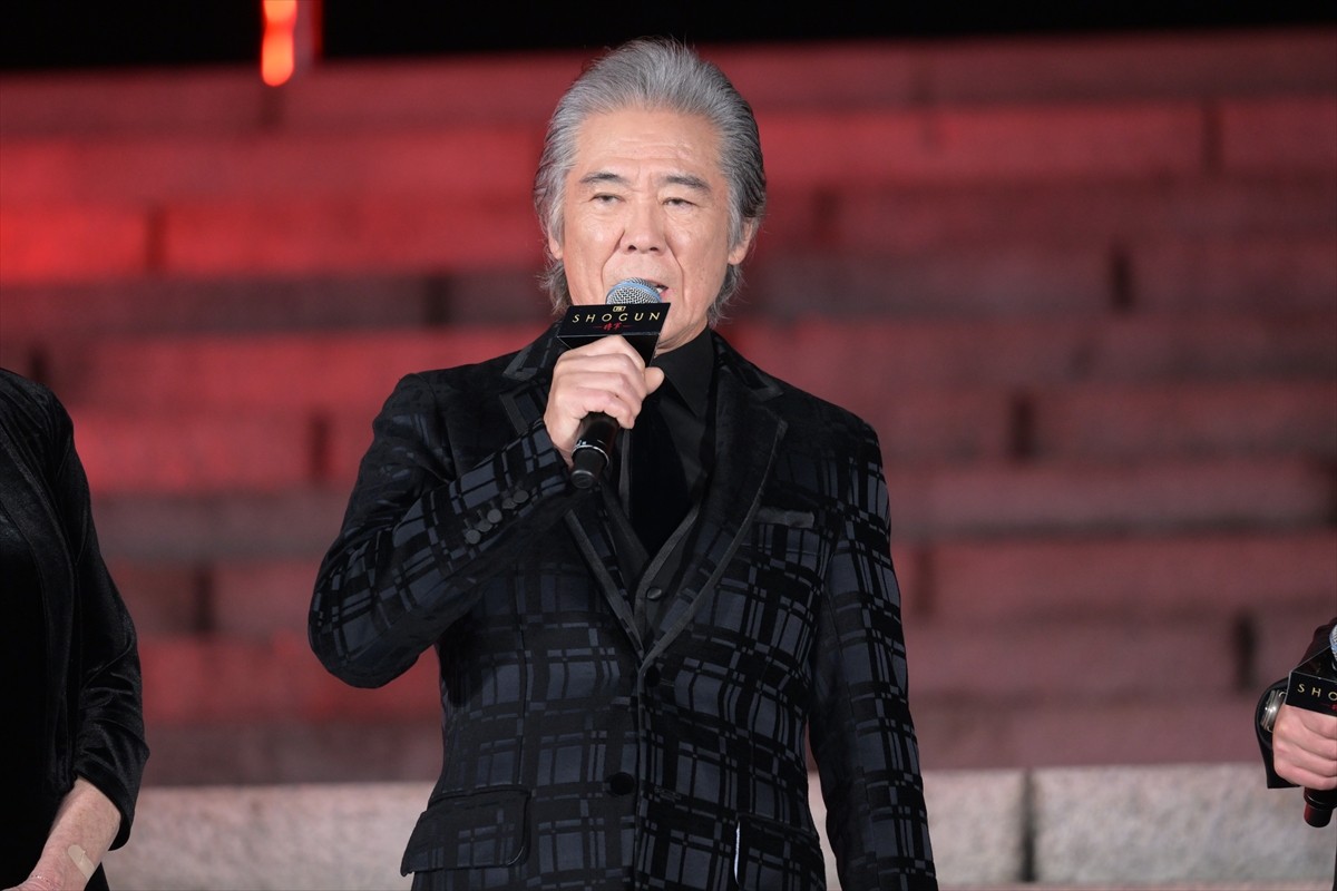 真田広之、ハリウッド初主演作ゆかりの増上寺降臨「キラキラ光る素晴らしいものができた」