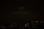 TOBE所属アーティストの有明アリーナでの各公演のアーカイブ映像を8月16日世界独占配信　ドローンショーでの発表の様子