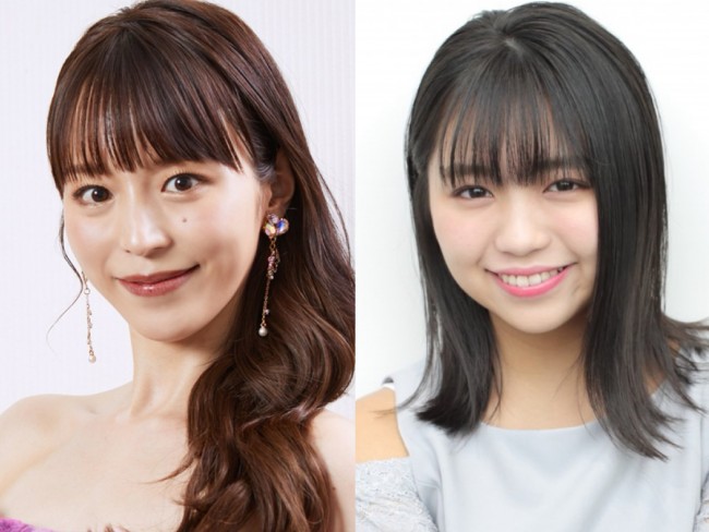 （左から）平野綾、大原優乃