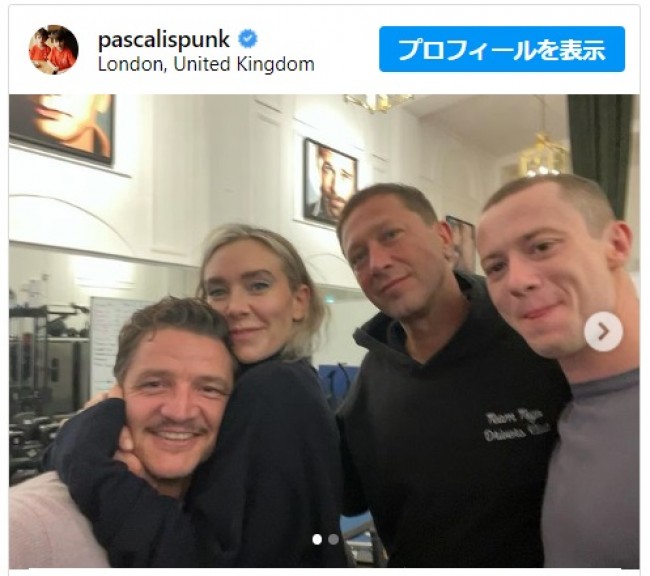 新『ファンタスティック・フォー』ペドロ・パスカル、キャスト4人の写真を初公開！※「Pedro Pascal」インスタグラム