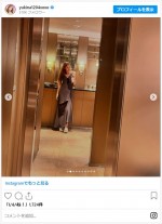 木下優樹菜さん、大人っぽいワンピース姿披露 ※「木下優樹菜さん」インスタグラム