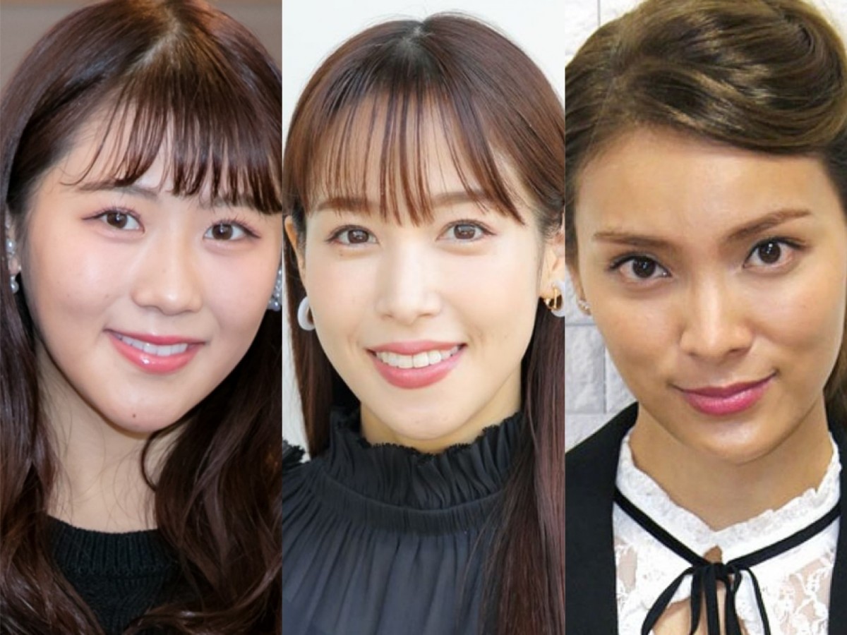 女子アナに元アイドルも！　“髪バッサリ”イメチェンした女性芸能人　ビフォアフを写真で見比べ