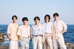 5人組ボーイズグループ・WILD BLUE、メンバーの（左から）鈴陽向、池田優斗、山下幸輝、宮武颯、鈴川直弥