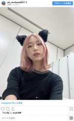 森川葵の猫耳ショット　※「森川葵」インスタグラム