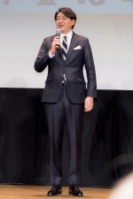 青井実、『Live News イット！』記者発表会に登場  