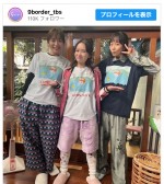 【写真】川口春奈ら“3姉妹”ショットに反響「かわいい三姉妹」