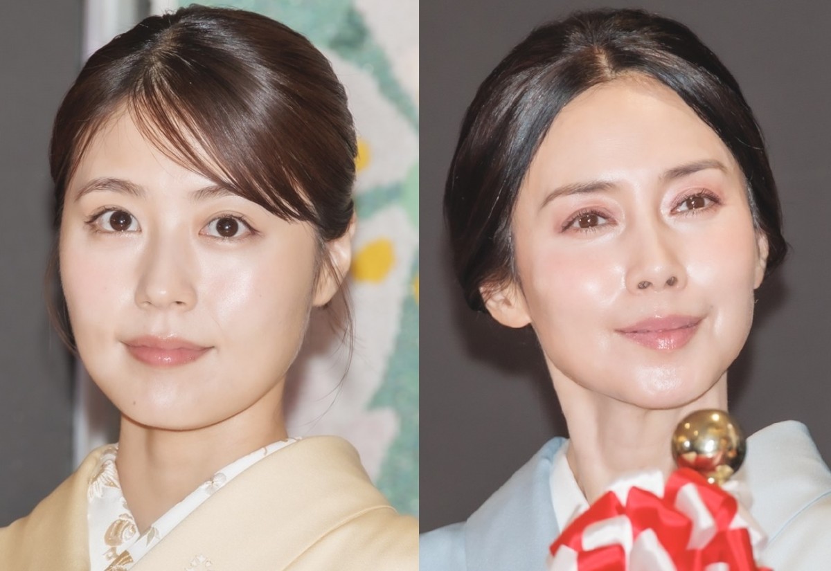 （左から）有村架純、中谷美紀