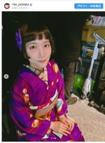 【写真】吉岡里帆、黒髪ボブヘア×着物の“大正ロマン”ショットに絶賛の声