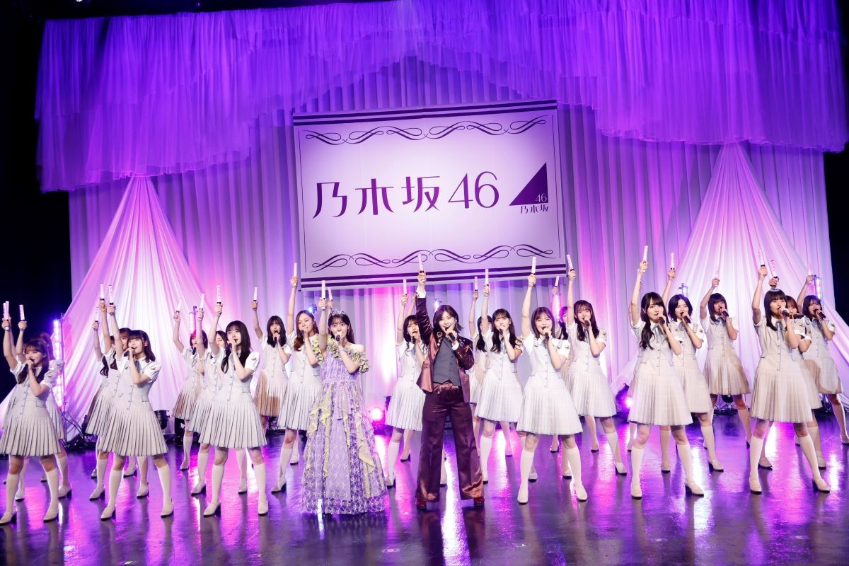 乃木坂46・阪口珠美＆清宮レイの卒業セレモニー開催　ドレス＆スーツスタイルで登場