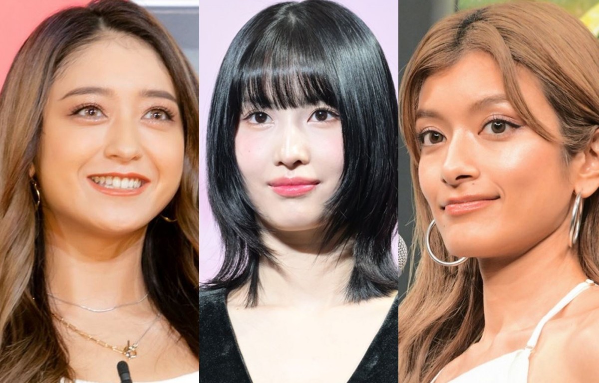 （左から）みちょぱ、MOMO、ローラ