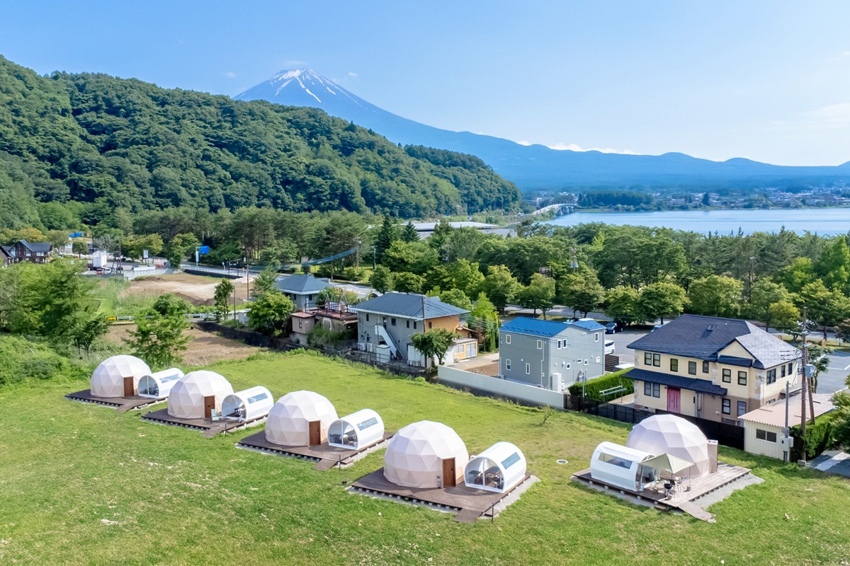 20240808「河口湖BASE DOME GLAMPING登り坂」