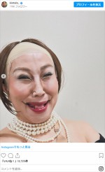 キンタロー。、モノマネ姿（浅野温子）にファン歓喜　※「キンタロー。」インスタグラム