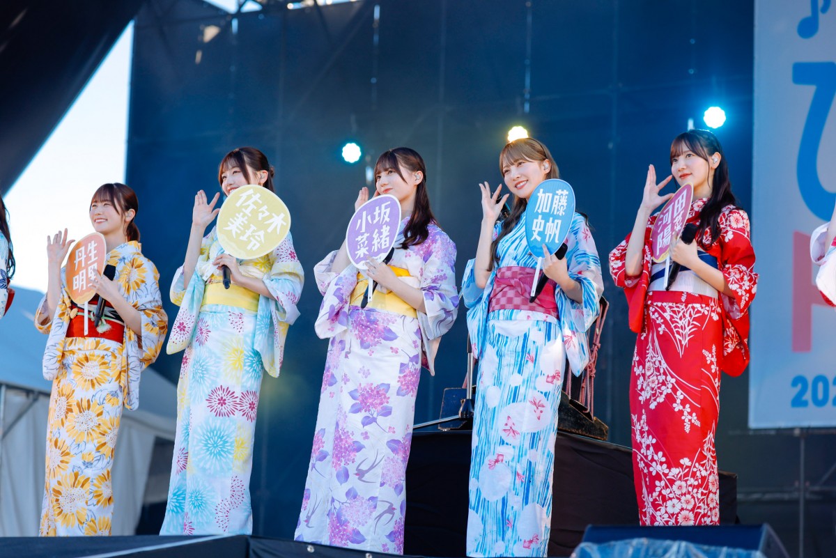 日向坂46、「ひなたフェス2024」開催　水の演出復活でファンびしょ濡れ　念願の東京ドームライブも発表