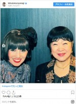 黒柳徹子と生前の大山のぶ代さん　※「黒柳徹子」インスタグラム