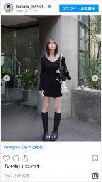 本田翼、黒で統一した私服がカッコかわいい　※「本田翼」インスタグラム