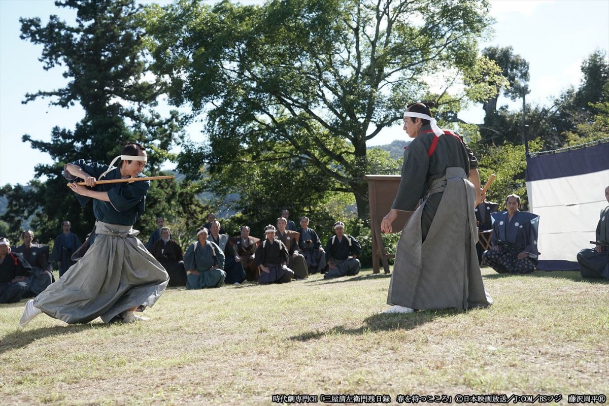 北大路欣也主演、藤岡真威人、大友花恋ら共演！　時代劇『三屋清左衛門残日録　春を待つこころ』メインビジュアル＆場面写真解禁