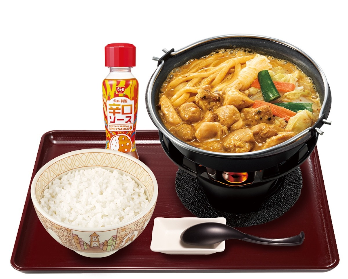 2024.12.16「鶏カレー担々鍋定食」