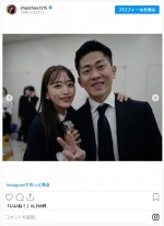 近藤千尋、長女の卒園式から多数の写真を公開　※「近藤千尋」インスタグラム