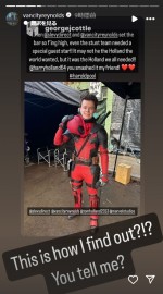 トム・ホランド弟『デッドプール＆ウルヴァリン』にカメオ出演していた※「Ryan Reynolds」インスタグラム