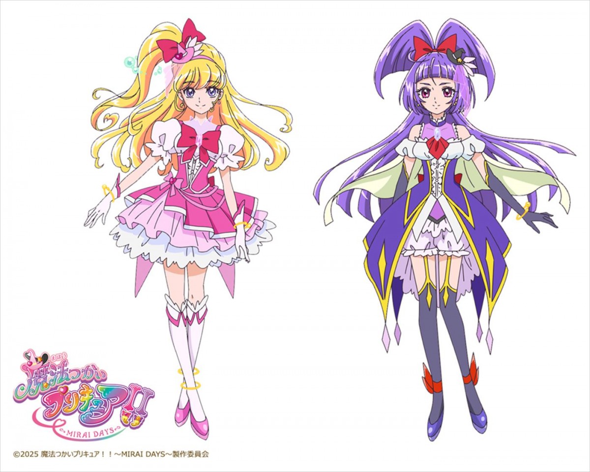 新ダイヤスタイルのキュアミラクル＆キュアマジカル！　『魔法つかいプリキュア！！～MIRAI DAYS～』イメージビジュアル解禁