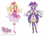 アニメ『魔法つかいプリキュア！！～MIRAI DAYS～』より新ダイヤスタイルの「ピンクダイヤスタイル」設定画