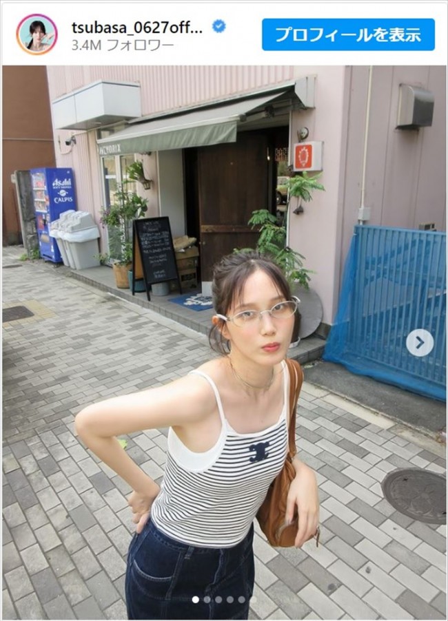 本田翼、夏服を楽しむコーデを披露　※「本田翼」インスタグラム