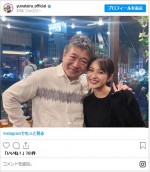 （左から）是枝裕和監督、平祐奈 ※「平祐奈」インスタグラム