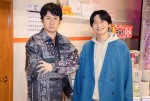 テレビアニメ『SAKAMOTO DAYS』インタビューより（左から）杉田智和、島崎信長（※「崎」の正式表記は「たつさき」）