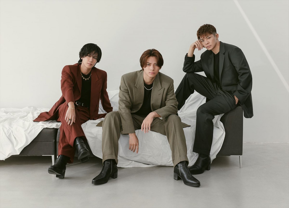 平野紫耀×神宮寺勇太×岸優太「Number_i」、デビューシングル「GOAT」3.6CDリリース決定