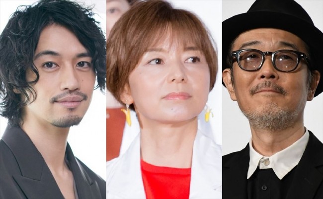 （左から）斎藤工、山口智子、リリー・フランキー