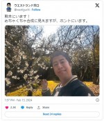 ウエストランド井口、どう見ても合成にしか見えない写真に困惑「信じてください!!!」