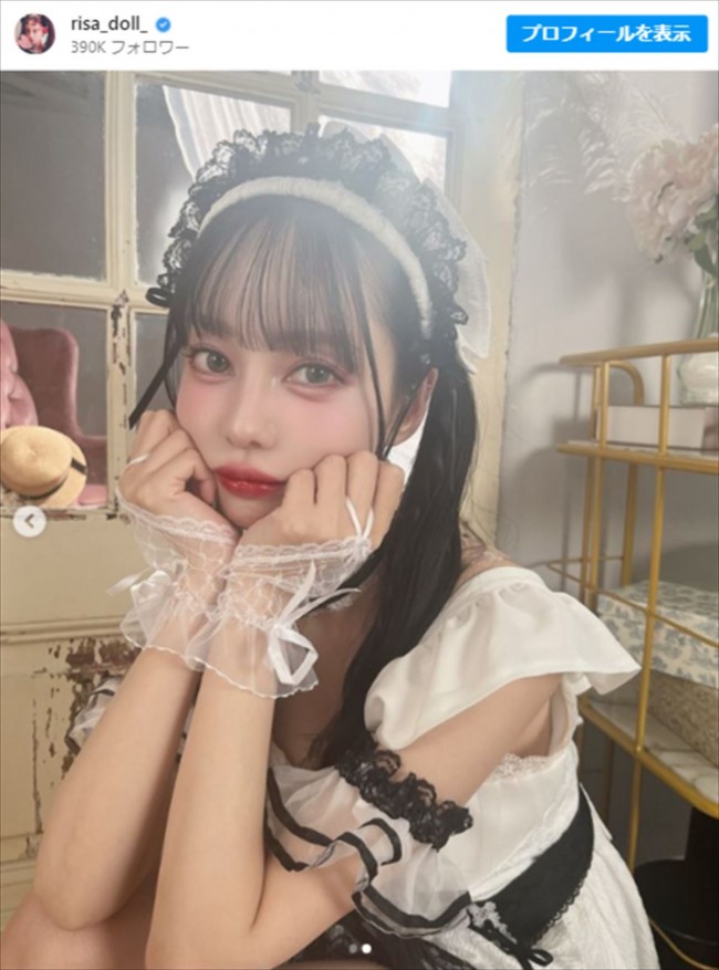 中村里砂、自身の誕生日を報告　※「中村里砂」インスタグラム