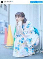 のん、透明感あふれる浴衣姿で31歳の誕生日を報告　※「のん」インスタグラム