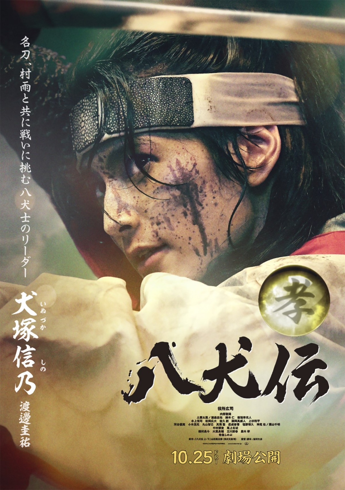 『八犬伝』役所広司・内野聖陽・土屋太鳳ら豪華キャストのキャラビジュ＆映像公開！