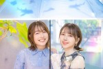 テレビアニメ『アオのハコ』インタビューより（左から）上田麗奈、鬼頭明里