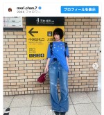 森七菜、久しぶりのボブカットを披露　※「もりななのきまぐれ」インスタグラム