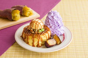 「Eggs ’n Things」秋限定メニュー登場！　お芋が主役の濃密なパンケーキなど展開