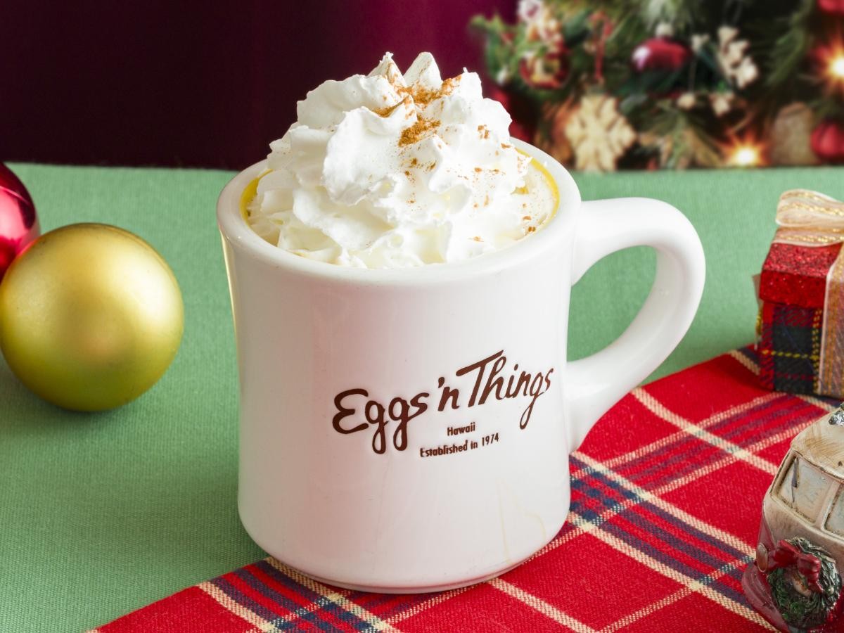 20241124「Eggs ’n Things」クリスマス限定パンケーキ