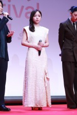 「TikTok TOHO Film Festival 2024」授賞式に登壇した齊藤京子